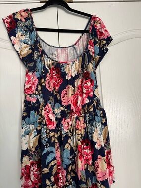 NWOT- Torrid Super Soft Square Neck Cinched Waist Babydoll Tank